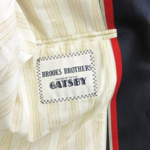 Brooks Brothers GATSBY テーラードジャケット ネイビー レッド