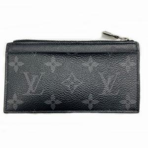 LOUIS VUITTON M69533 モノグラムエクリプス リバース コインカードホルダー 財布 ブラック グレー