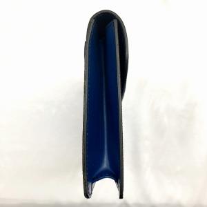 LOUIS VUITTON エピ モンテーニュ23 クラッチバッグ セカンド M52655 青 トレドブルー AA