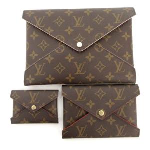 M62034 モノグラム ポシェットキリガミ タブレットケース カードケース ブラウン