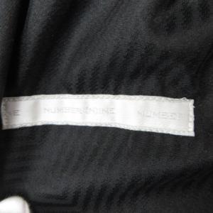 NUMBER (N)INE スタンダード期 ベロアドッグイヤージャケット 2 ブラック