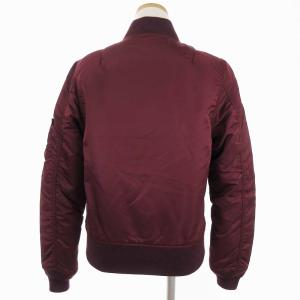 ALPHA INDUSTRIES MA-1 フライトジャケット ブルゾン AAL-1828 ワインレッド系 M