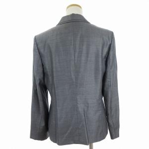 LANVIN COLLECTION スーツ セットアップ ジャケット パンツ ウール シルク混 グレー 40 L相当