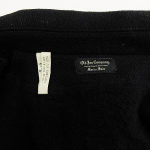 OLD JOE Pコート ピーコート ヘリンボーン 裏起毛 ウール 黒 ブラック 34 S程度