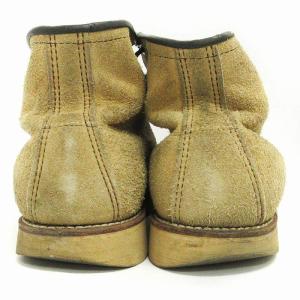 RED WING LEGEND ベージュ スエード ブーツ 犬タグ 未使用品【REDWING】レッドウィング アイリッシュセッター 四角