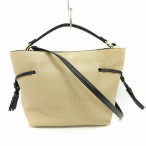 美品 アンディ クロスボディ 2WAY ショルダーバッグ ホース キャリッジ CA164 トープ マルチ