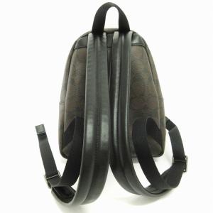 COACH 美品 バックパック リュック ミニ シグネチャー スカル F11795 ダークブラウン
