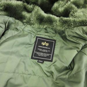 ALPHA INDUSTRIES インダストリーズ N3B フライトジャケット コート ミリタリー プリント 20194-621 カーキ S