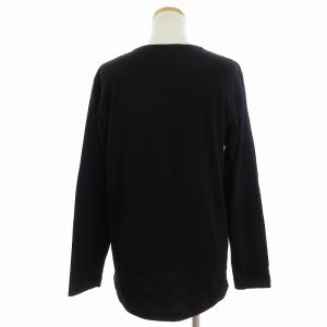 Y's スクエアネック 長袖 Tシャツ カットソー ヨウジヤマモト 黒 ブラック