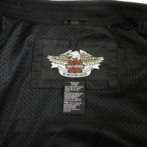 HARLEY DAVIDSON ハーレー純正 スカル ナイロン ジャケット 98422-09VM 黒 ブラック M