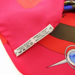 HERMES カレ90 la ronde des heures 時の輪舞 スカーフ シルク マルチカラー