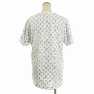LOUIS VUITTON エスカル プリント クルーネック Tシャツ チェーン モノグラム 白