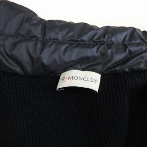 MONCLER 22AW CARDIGAN TRICOT ダウンジャケット ネイビー M