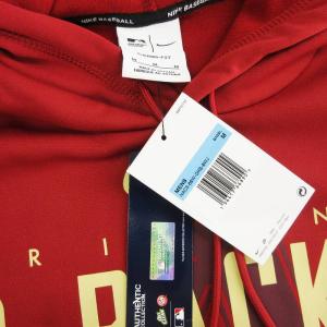 NIKE D-BACKS パーカー プルオーバー オーセンティックコレクション 長袖 レッド M