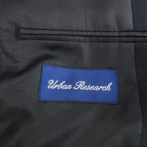 URBAN RESEARCH セットアップ スーツ 上下 シングル 2B ウール 濃紺 ダークネイビー 38 M相当