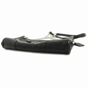 COACH チェーン ショルダーバッグ レザー クロスボディ F52646 黒 ブラック GY14