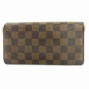 LOUIS VUITTON ダミエ ポルトフォイユ サラ 長財布 ロングウォレット N61734 ブラウン系 GY14