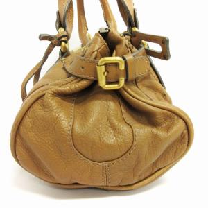 Chloe パディントン ハンドバッグ ブラウン系