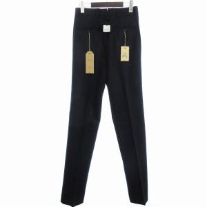 BLACK FLEECE BY Brooks Brothers タグ付き スラックス パンツ ウール 濃紺 ネイビー BB00 小さいサイズ