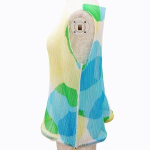 PLEATS PLEASE ISSEY MIYAKE イッセイミヤケ 美品 ノースリーブ カットソー ブラウス ドット PP81-JK711 マルチカラー 03 Lサイズ 0107