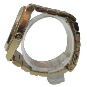 MICHAEL KORS 腕時計 ウォッチ クオーツ ターコイズブルー文字盤 3針 MK-5894 ジャンク品 金色 ゴールド色 1225