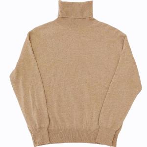 EVERYDAY I LIKE Basic Cashmere タートルネック プルオーバー ニット セーター カシミヤ 21080500809030 F ベージュ