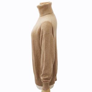 EVERYDAY I LIKE Basic Cashmere タートルネック プルオーバー ニット セーター カシミヤ 21080500809030 F ベージュ