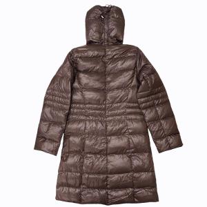 ライトダウンコート ジャケット ミディアム丈 フーディ ダブルジップ  