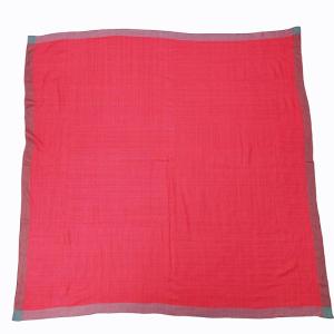 大判ストール ショール  カシミア 英国 イギリス製 レッド 0321
