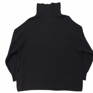 EVERYDAY I LIKE 21AW Half Zip Sweater ハーフジップ リブニット セーター タートルネック スリット 21080500816030