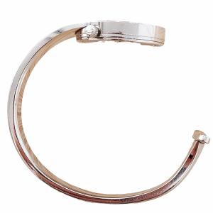 GEORG JENSEN ヴィヴィアンナ バングルウォッチ クオーツ 腕時計 稼働品 ステンレス シルバーカラー