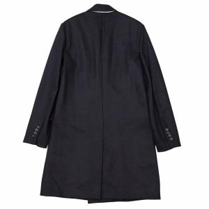 AMI Alexandre Mattiussi CLASSIC DOUBLE BREASTED COAT チェスターコート 46 ダークネイビー
