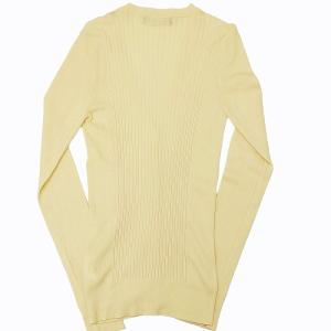 DOLCE&GABBANA 美品 ウール リブ ニット カーディガン 羽織り 長袖 白系 クリーム色系 40 約M 0526