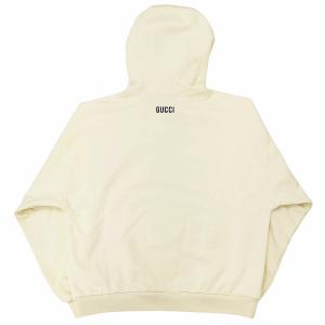 GUCCI 23SS Fuori!!! アレッサンドロミケーレ フーディ プルオーバー オフホワイト