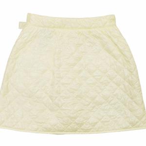 MONCLER ホワイト キルティング スカート