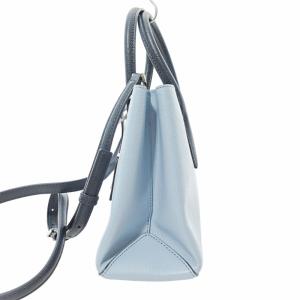 kate spade new york 美品 EVA SMALL SATCHEL エヴァ スモール サッチェル 2WAY ハンドバッグ ショルダーバッグ レザー バイカラー