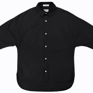 MADISONBLUE 23SS J.BRADLEY SHIRT シャツ ブラウス ロングテール 半袖 MB999 5718 黒 ブラック 01 約S