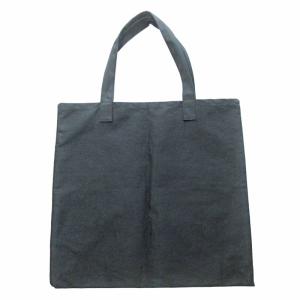 MARGARET HOWELL 美品 ロゴ プリント キャンバス トートバッグ ショルダーバッグ ブラック 黒 1017