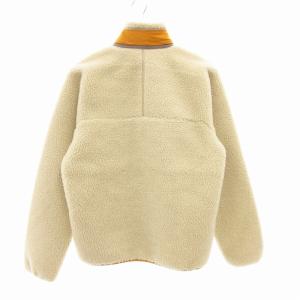 Patagonia 美品 CLASSIC RETRO X JACKET レトロX ボアジャケット フリース ブルゾン アウトドア S アイボリー