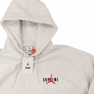 Supreme Jordan Hooded Sweatshirt Ash Grey