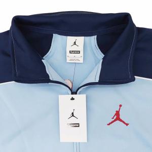 Supreme Jordan Tricot Track Jacket light Blue