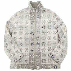 ヴィンテージ マルジェラ期 FEUX DE L'HIVER 冬の火 リバーシブル シルク ブルゾン