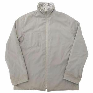 HERMES ヴィンテージ マルジェラ期 FEUX DE L'HIVER 冬の火 リバーシブル シルク ブルゾン