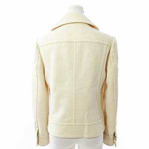 BURBERRY BLUE LABEL Pコート ジャケット ウール 38 ベージュ1023