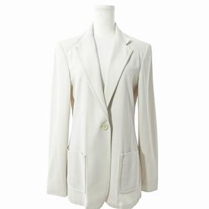 Max Mara セットアップ パンツ スーツ フォーマル 42 アイボリー 白 生成 1030