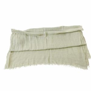 Faliero Sarti 美品 大判ストール マフラー レーヨン カシミヤ混 ベージュ 1104