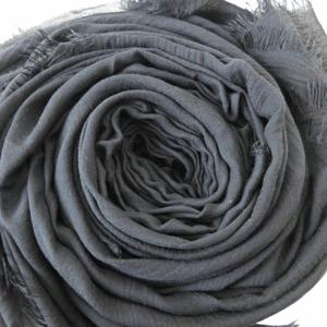 Faliero Sarti 美品 大判ストール マフラー レーヨン カシミヤ混 ブラック 黒 1104