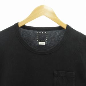 visvim 近年 ULTIMATE JUMBO TEE S/S カットソー クルーネック ブラック