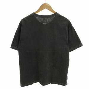 visvim JUMBO TEE S/S Tシャツ ムラ染め ダメージ加工 0119205010017 グレー