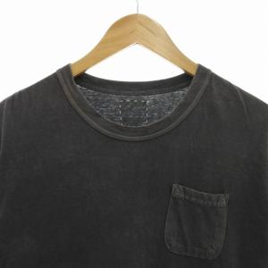 visvim JUMBO TEE S/S Tシャツ ムラ染め ダメージ加工 0119205010017 グレー
